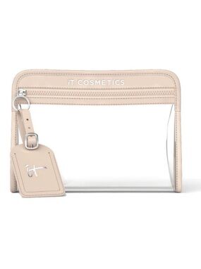 ✨IT Cosmetics Clear Cosmetic Pouch✨